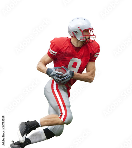 Football Player Isolated