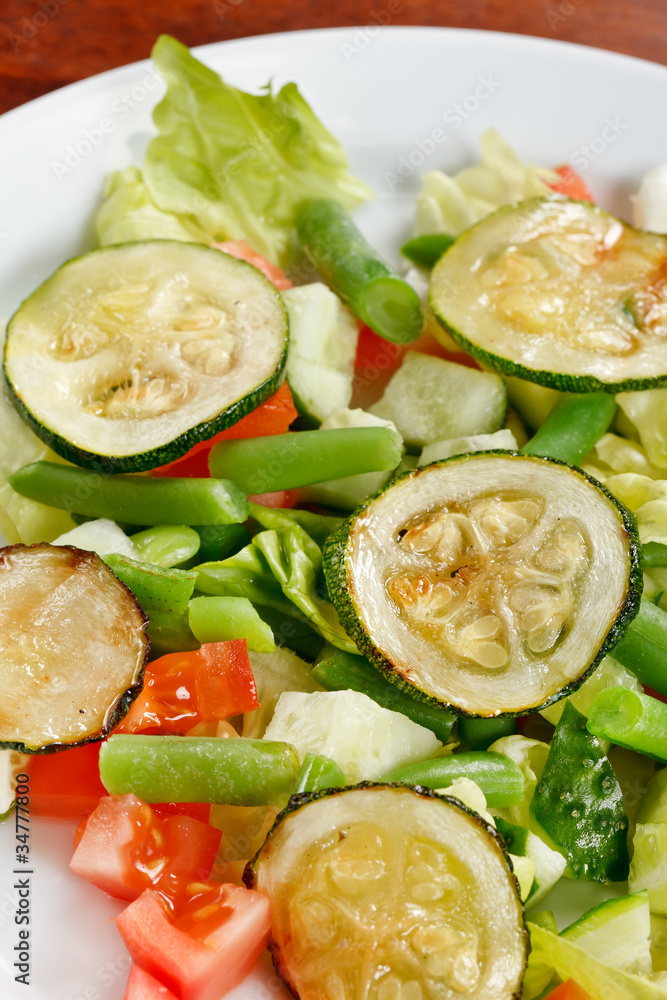salad with zucchini salad with zucchini