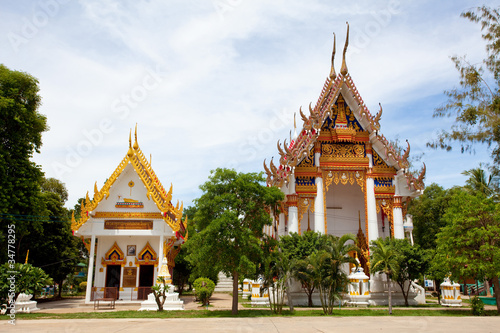 Wallpaper Mural Wat Bangor in Ayutthaya Thailand Torontodigital.ca