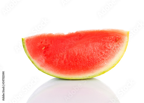 Slice of juicy water melon