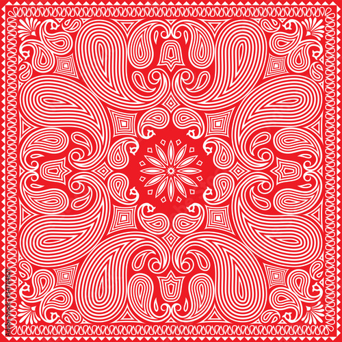 Red Bandana Design