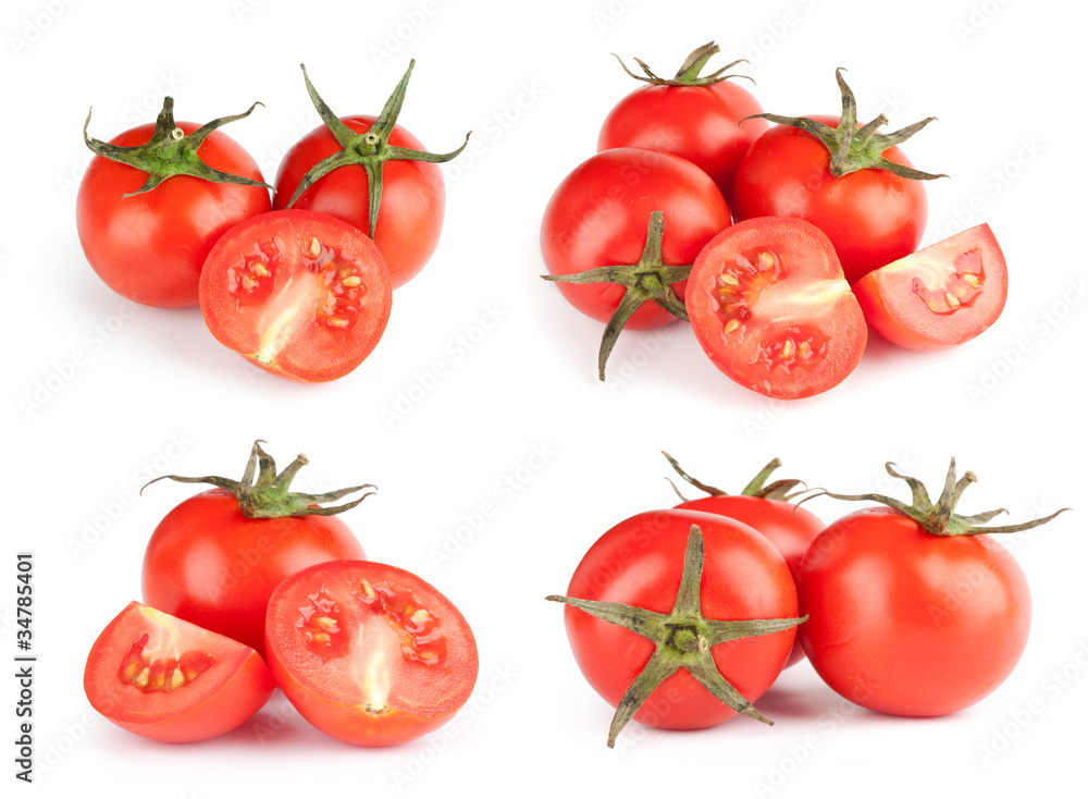Fresh tomatoes set Fresh tomatoes set