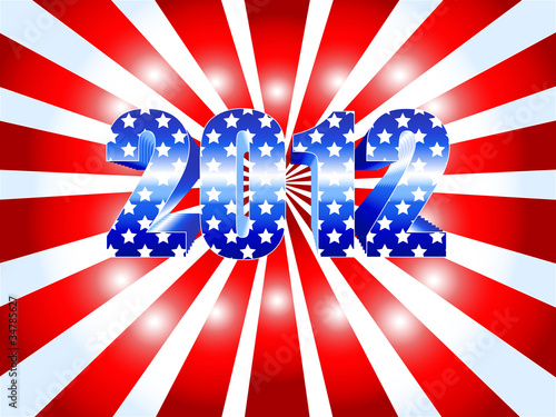 2012 presidential election sunburst