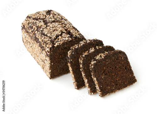 Tableau sur toile Schwarzbrot
