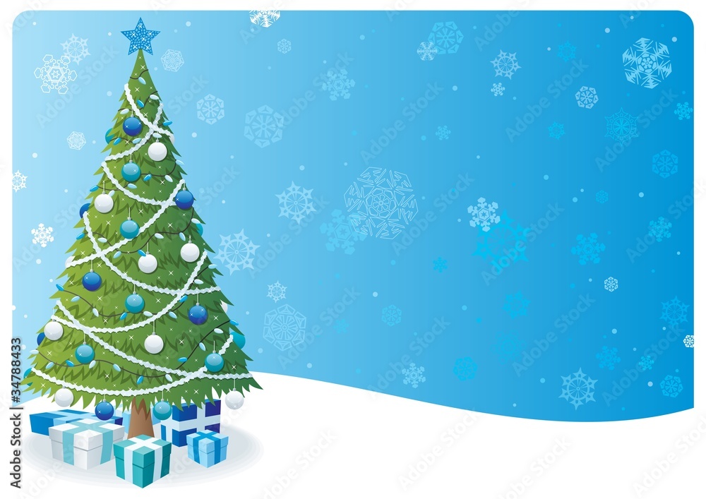 Christmas Tree Background 2