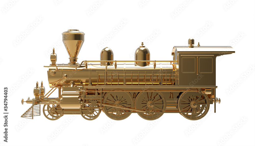 Fototapeta premium The locomotive