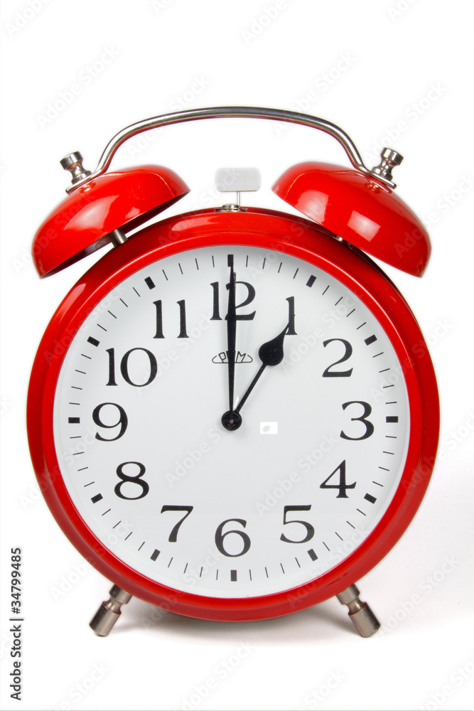 Wecker 1 Uhr / One a clock Stock Photo | Adobe Stock