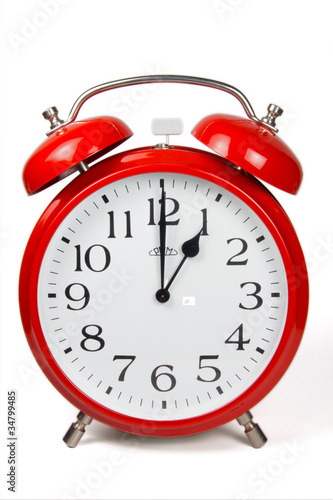 Wecker 1 Uhr / One a clock Stock-Foto | Adobe Stock