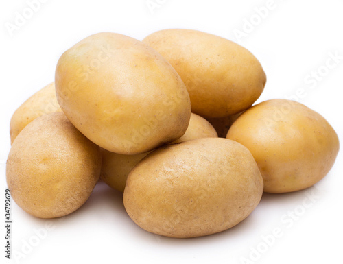 Raw potatoes