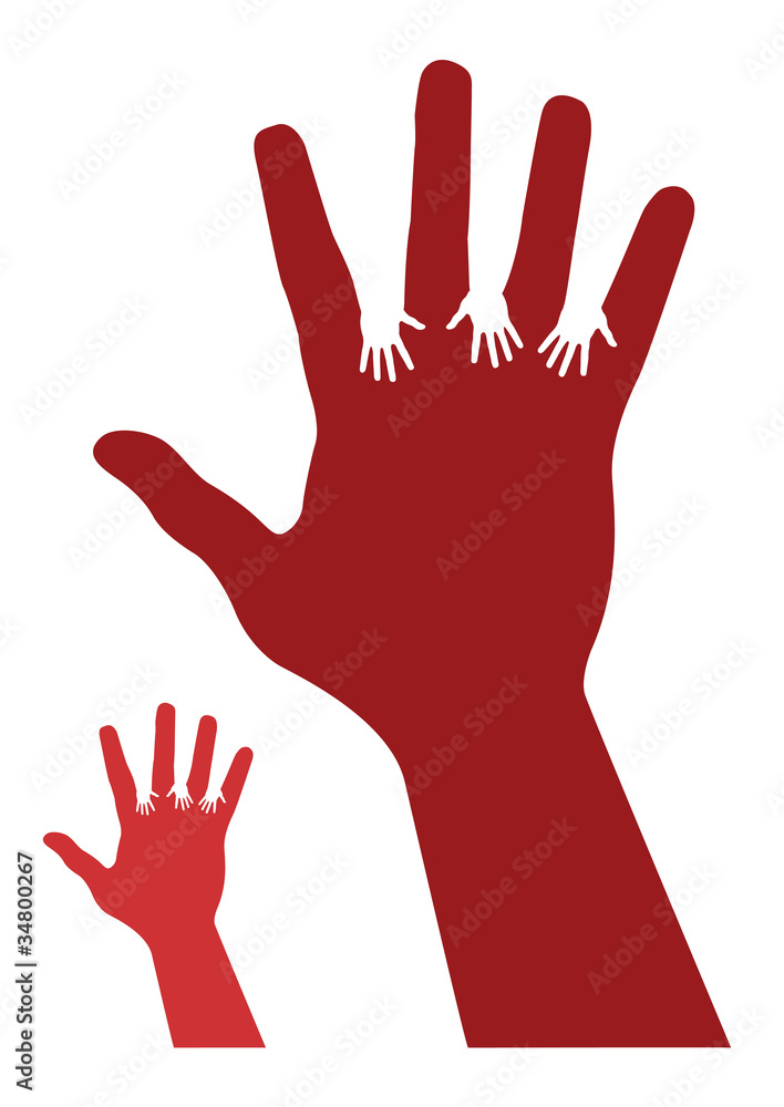 Obraz premium Helping hands