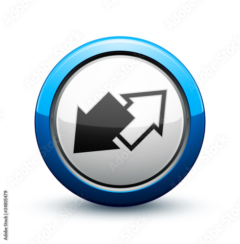 Free Download icône flèche connexion déconnexion - GFXLoad