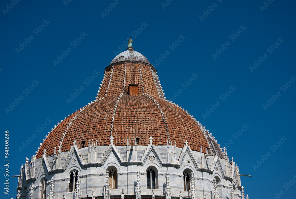Kuppel Baptisterium Pisa