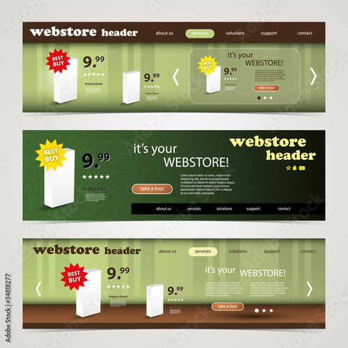 Header Design Set