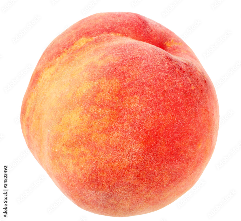 Single a red-yellow peach Single a red-yellow peach