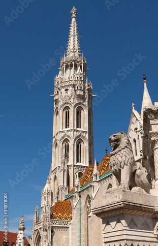 Matthias Church in Budapest, Hungary