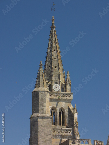 Collégiale Notre-Dame D’Uzeste ; Guyenne ; Gironde ; Aquitaine photo