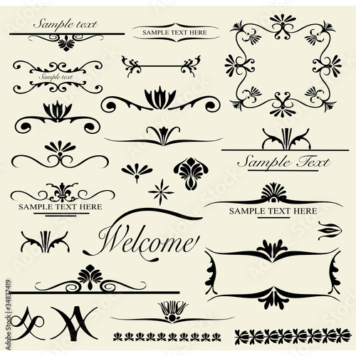 vintage design elements 2