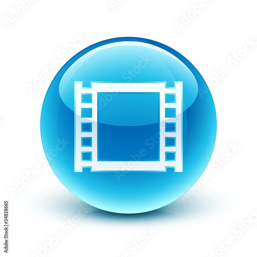 icône cinéma film pellicule / movie icon