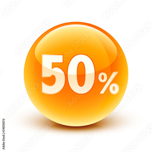 icône 50% / 50% icon