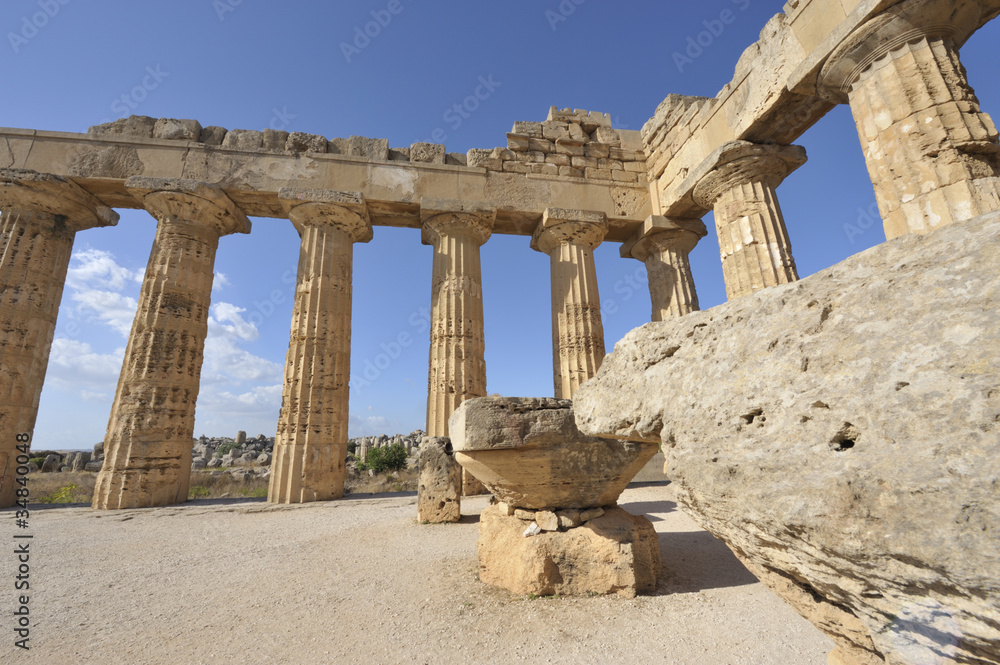griechische Tempelsäulen