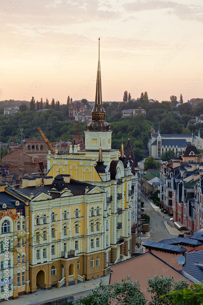 Kiev, the city view