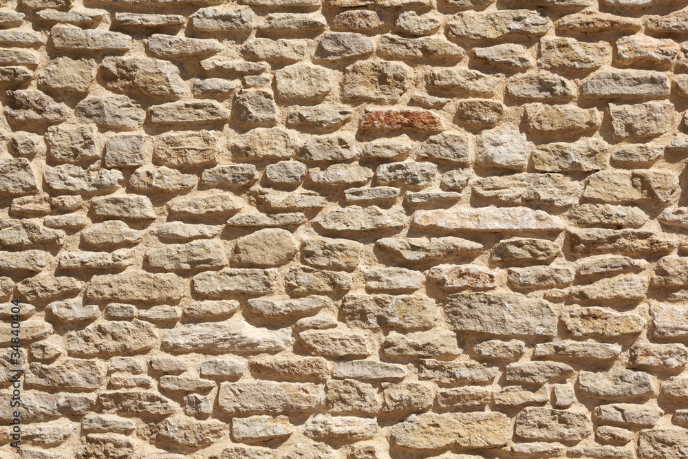 Obraz premium Old stone wall background