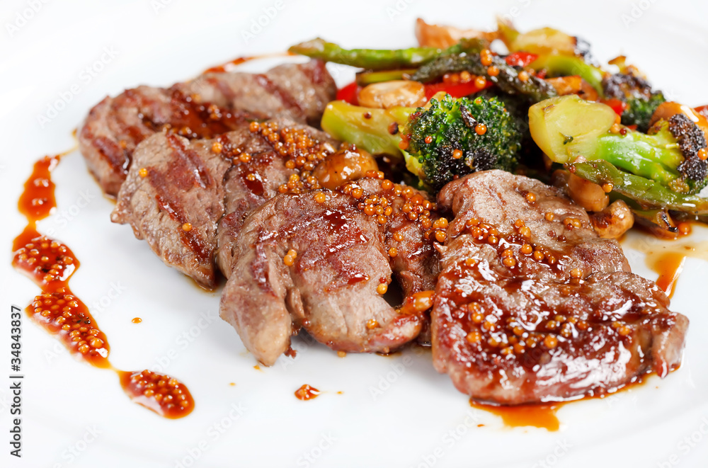 meat with vegetables meat with vegetables