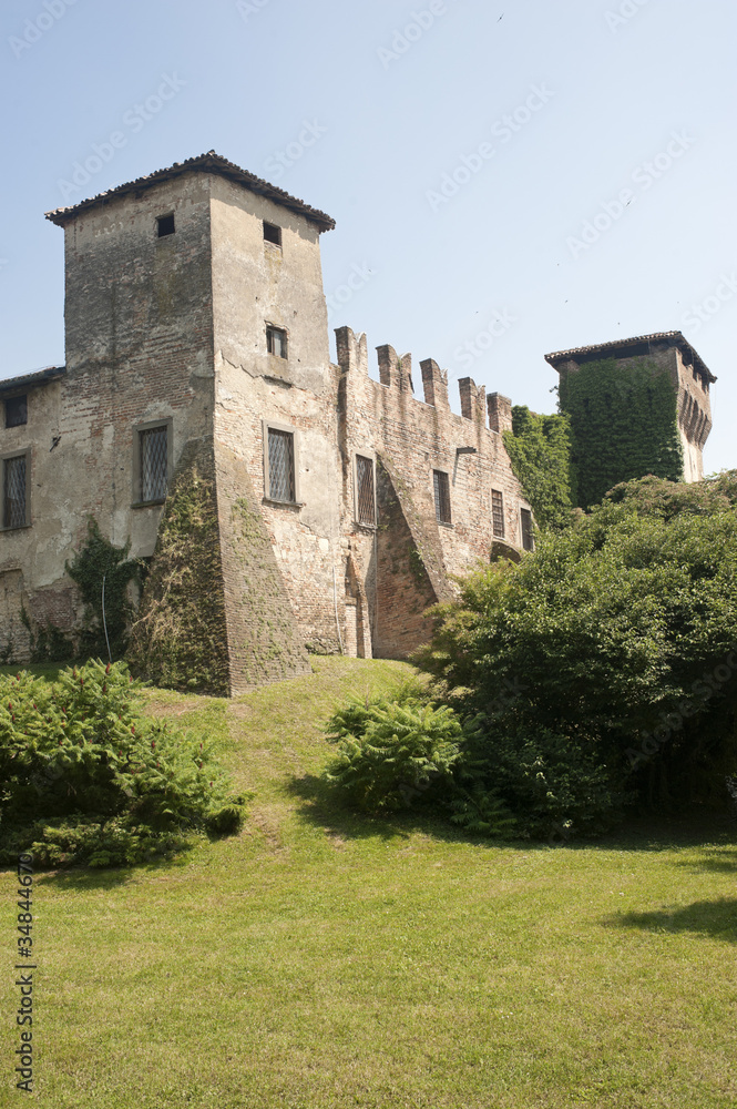 Romano di Lombardia (Bergamo, Lombardy, Italy). medieval castle