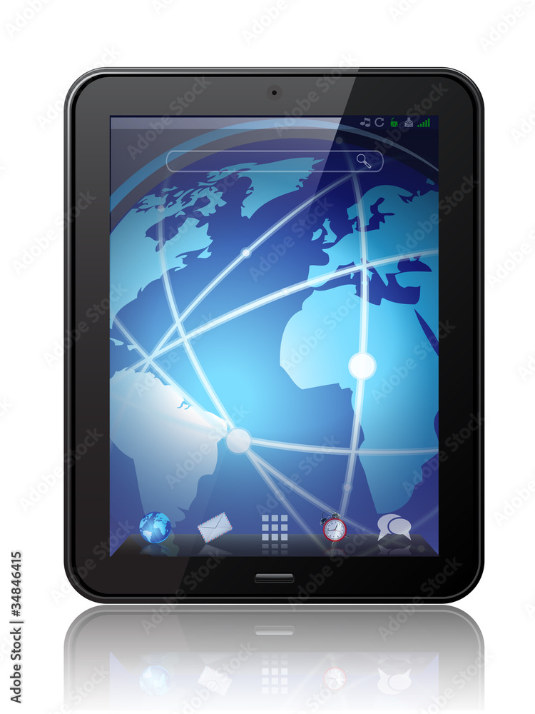 Vector digital tablet Vector digital tablet