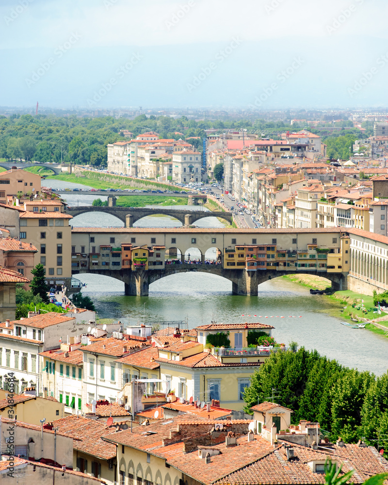 Florenz mit Ponte Vecchio