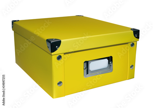Closed storage box