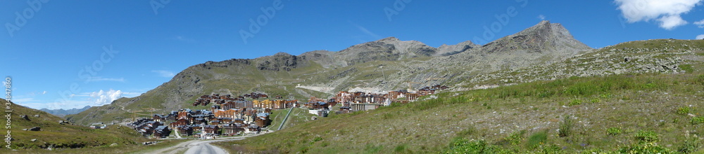 Fototapeta premium Alpes savoie (val thorens)
