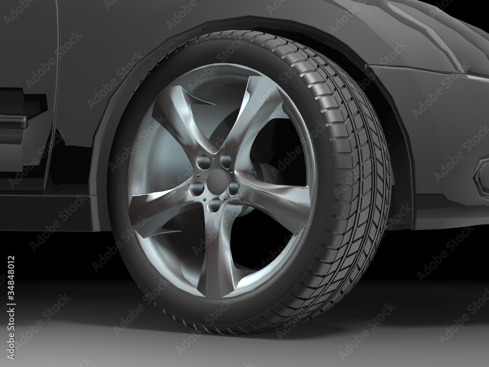 Sport Car Wheel