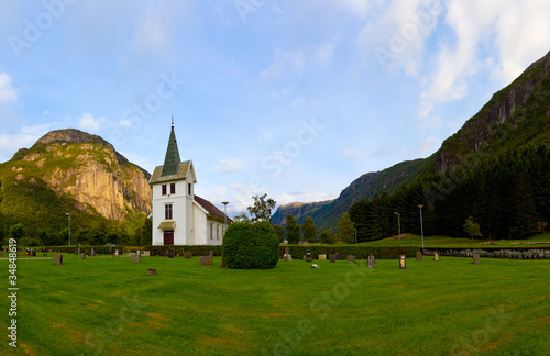 Church in the mountains