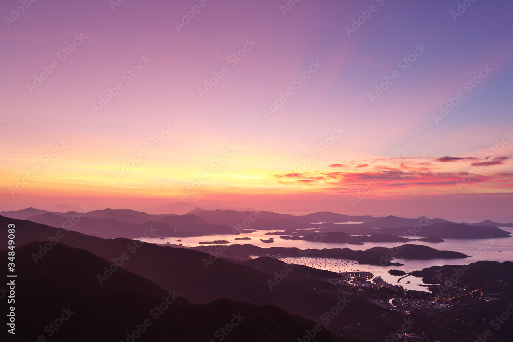 Sai Kung at morning, Hong Kong