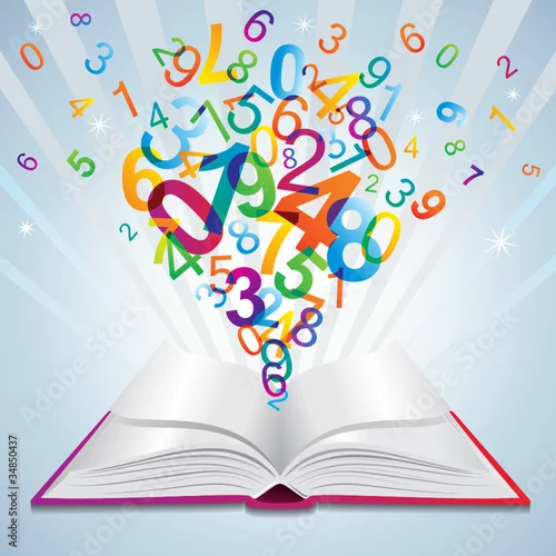 Obraz Powrót do szablonu SZKOŁY. Abstrakcyjne tło.