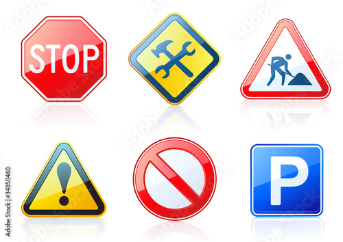 Free Download road-style icons - GFXLoad