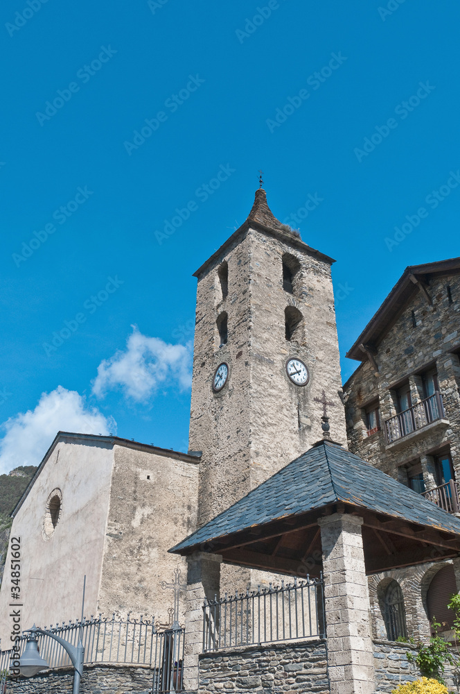 Sant Corneli y Sant Cebria at Ordino, Andorra