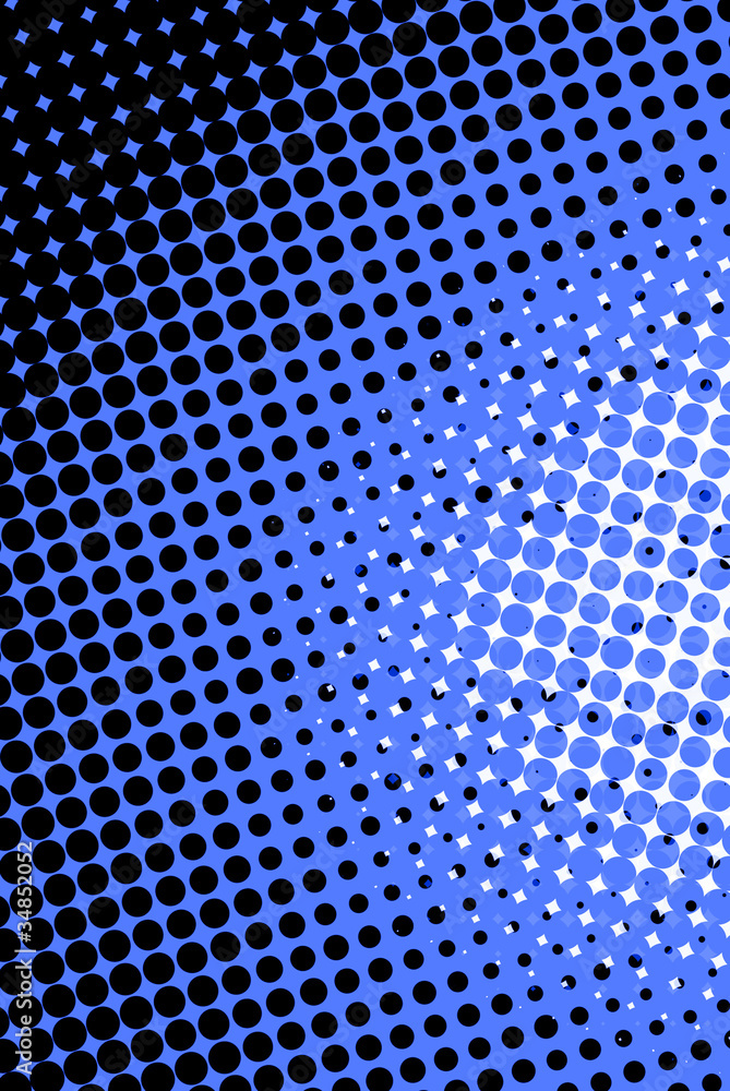 Blau-Schwarz gepunktet... Blau-Schwarz gepunktet...
