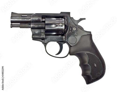 Black revolver