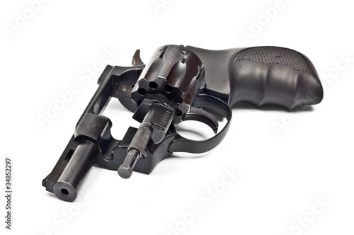 Black revolver