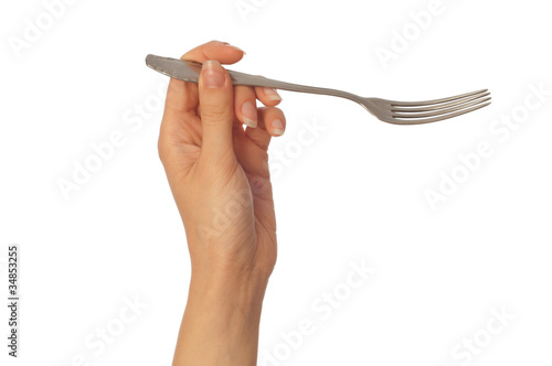 fork in the hand