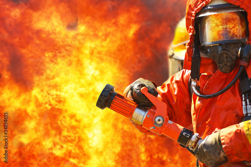 Fotografie Firefighter
