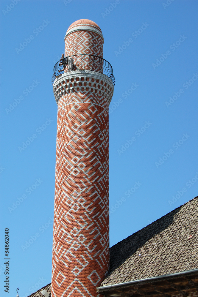 Bricks minaret