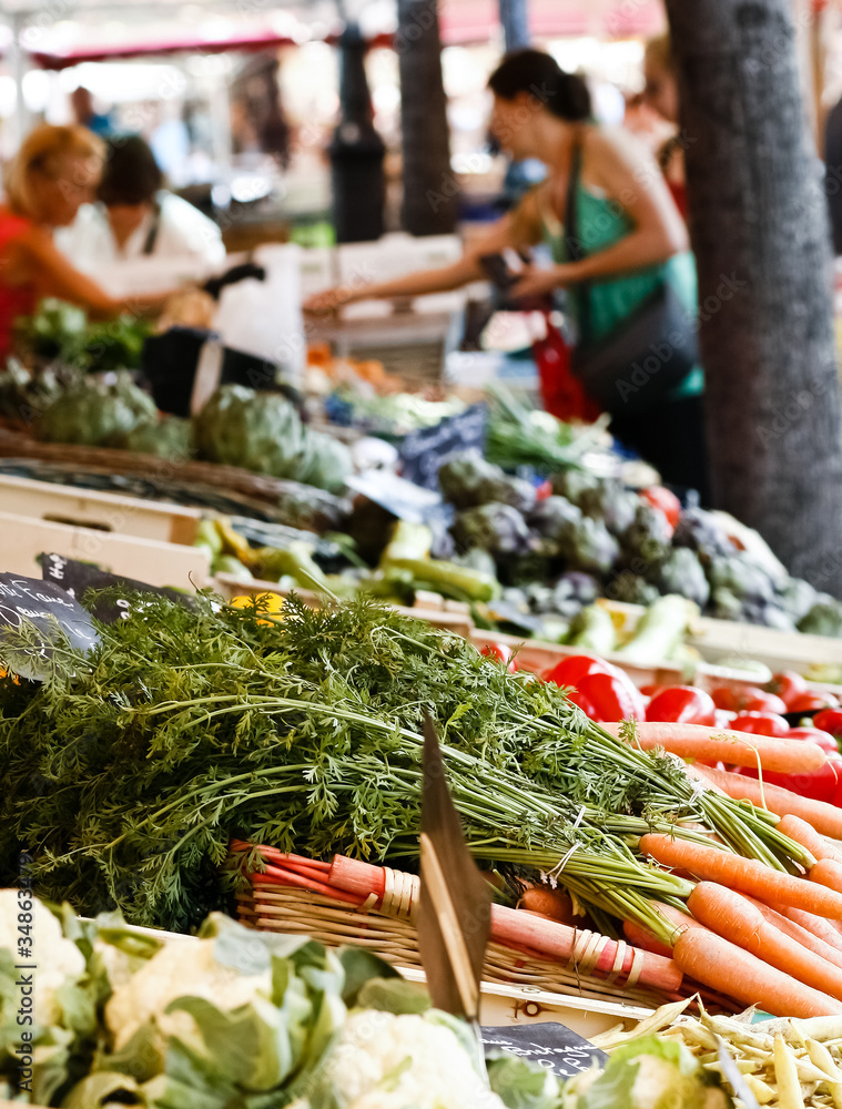 Konstfotografi Jour de marché