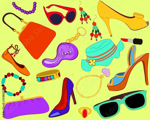 Woman's accessory set