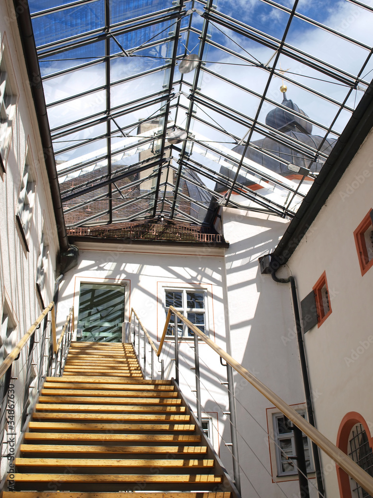 Obraz premium interesting solution to the stairs