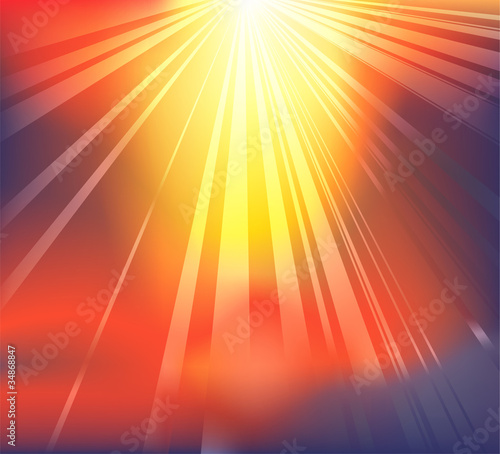Heavenly light background