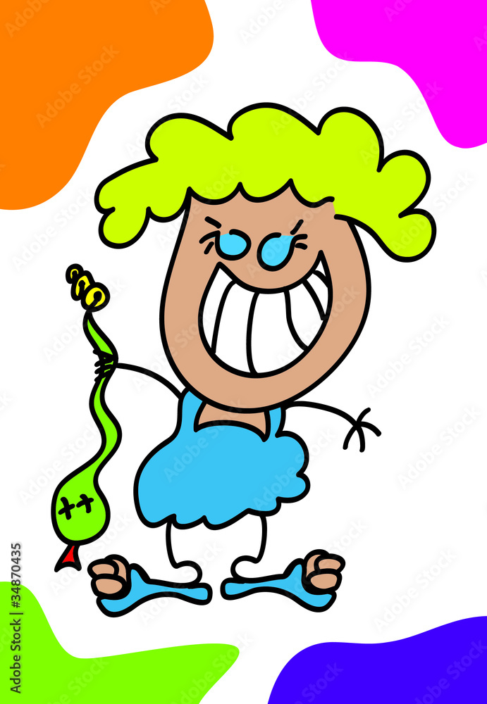 Fototapeta premium I LOVE SERPENT