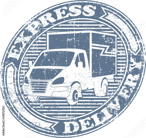Express delivery stamp